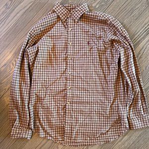 Ralph Lauren Multicolor Tartan Plaid L/S Button Down Shirt | LARGE